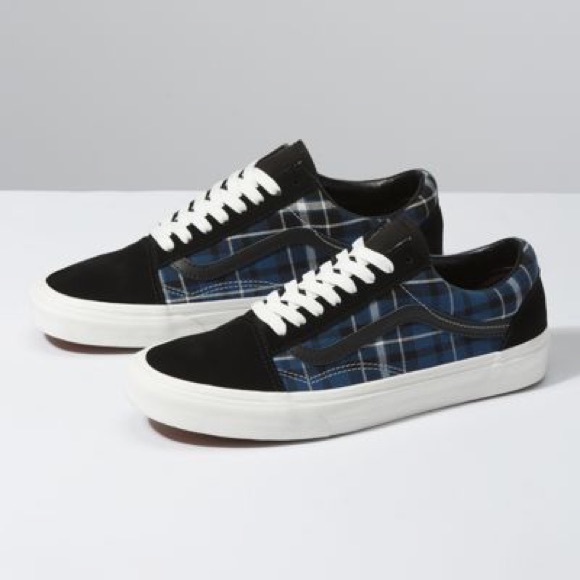 vans plaid mix old skool